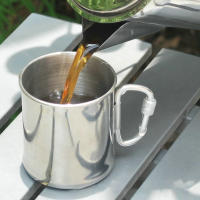 Taza De Acero Inoxidable Para Camping 250ml-500ml Con Mango Y Carabiner Para Senderismo Viajes Y Expediciones Al Aire Libre - details 4