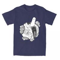Camiseta Manga Oyasumi PunPun Para Hombres Y Mujeres Estampado Vintage De Manga Corta Algodón Transpirable Ligera Secado Rápido Protección Solar Estilo Casual - details 0