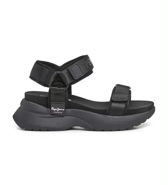 Pepe Jeans | Mujer | Sandalias Venus Block negro - 1