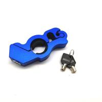 Cerradura De Manillar Para Motocicleta Llave De Bloqueo De Freno Antirrobo De Aleación De Aluminio Para ATV Motos De Carretera Y Tierra - details 6