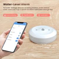 Detector De Fugas De Agua Smart Life Tuya Zigbee Sensor De Sobredemanda Para Cocina/Cuarto Sensor De Detención De Fugas Con Batería Incluida - details 3