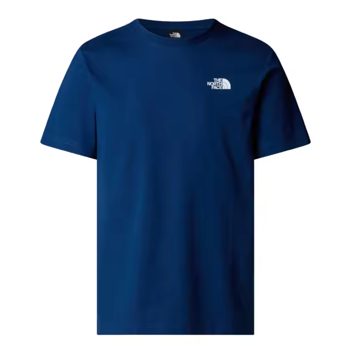 Camiseta Azul The North Face Redbox Estate Blue de Corte Clásico - 1