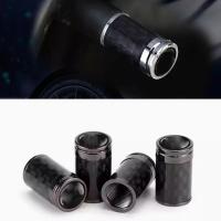 Juego De 4 Cubiertas De Válvula De Rueda De Carbono Para Coche Mercedes Benz Brabus Tapa De Hub De Aire Accesorios De Estilo Automotriz - details 0