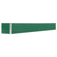 vidaXL Arriate de jardín de acero galvanizado verde dimensiones 320 x 80 x 77 cm,  320 x 80 x 45 cm,  160 x 40 x 77 cm y mas - details 7