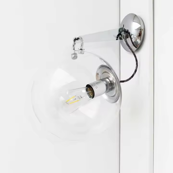 Lámpara de pared Bubble Wall plata Ø20 cm - 1