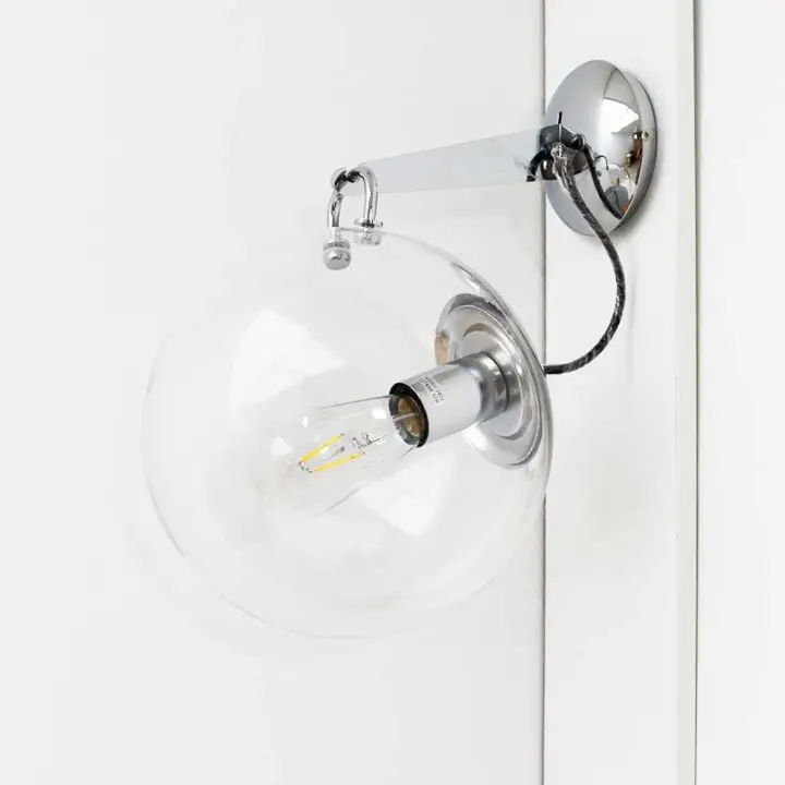 Lámpara de pared Bubble Wall plata Ø20 cm - 1