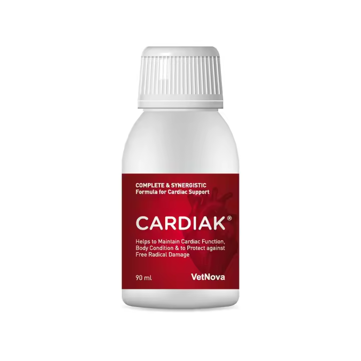 CARDIAK® 90 ml Vetnova suplemento de ayuda cardíaca para perros y gatos - 1