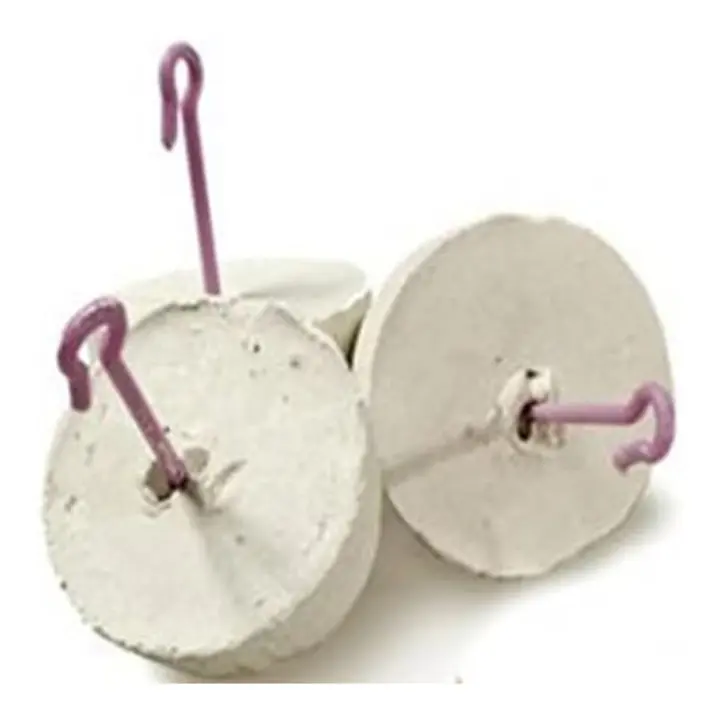 Cales de calcio para aves - Pack de 3 cales pequeñas - Calcio para pajaros - Lisa - 1