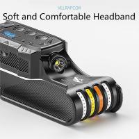 Linterna Frontal TD0125C De Dorsal De Tiburón Sonriente Recargable Impermeable Para Trabajo Nocturno Senderismo - details 10