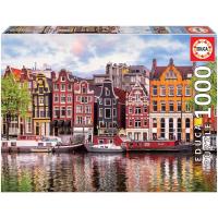 Educa - Puzzle de 1000 Piezas  Ciudad de Ámsterdam. Incluye Pegamento Fix . + 14 años Educa 18458 - details 0