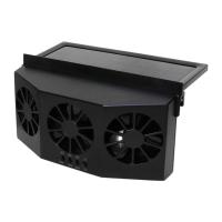 Ventilador De Escape Para Coche Recargable Por USB Y Solar Circulación De Aire Enfriamiento Y Disipación De Calor Alta Potencia 2/3 Ventilador De Ventilación Frontal - details 11