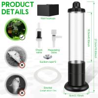 Incubador De Artemia Para Acuario Herramienta De Hatching Para Tanque De Peces Plástico Multifuncional Para Huevos De Gálibano - details 7