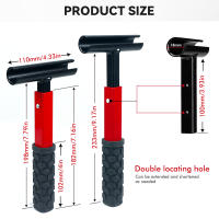 Kit De Herramientas Para Juntas De Puerta 9/13/15/18mm Herramienta De Ajuste De Juntas Con Cabezas De Repuesto Precisión Para Trabajo Con Madera - details 6