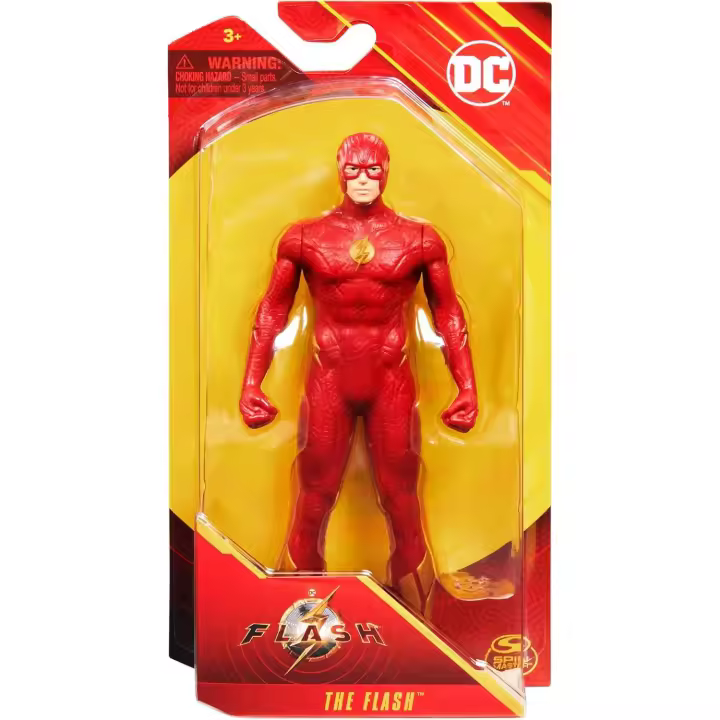 DC Flash - Figura de Acción - The  Flash 15 CM  Comics - Regalo perfecto para pequeños héroes - Edad recomendada mayores  3 años. - 1