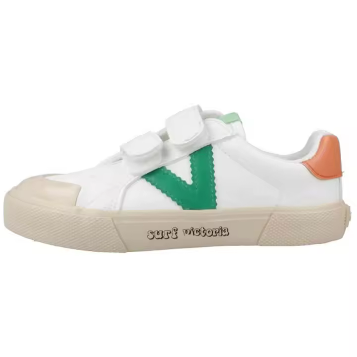 Calzado Zapatillas Casual marca Victoria modelo 1065179-Green para niños en color blanco - 1