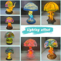 Lámpara De Mesa LED Creativa Con Diseño De Plantas Fungus Y Caracol Iluminación Nocturna Colorida Para Decoración Del Hogar Y Dormitorio - details 0
