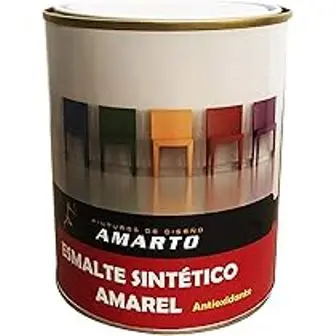 Esmalte sintético antioxidante blanco satinado. Amarto. - 1