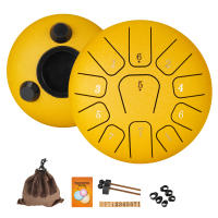 Kit De Tambor De Lenguas Miwayer 6" Con 11 Notas Herramienta De Alivio De Ansiedad Instrumento De Sonido Para Yoga/Medicina/Aire Libre - details 9