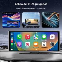 Cámara De Coche 4K 11.26'' Con Wireless Carplay Y Android Auto GPS Navegación Doble Lente Grabadora De Video De Dashboard WiFi 5G Y Cámara Trasera - details 2