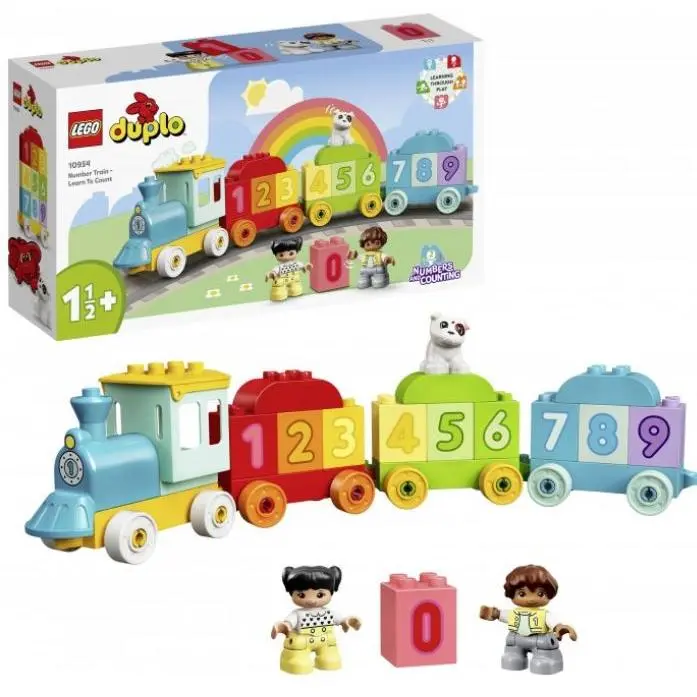 Lego Duplo Tren de los numeros. Aprende a contar 10954 - 1