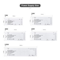 Transformador De Iluminación LED DC12V Adaptador De Suministro De Energía 2A 3A 5A 8A Con Puerto Dupont Para Tiras LED Luz De Armario Y Estante DIY En El Hogar - details 2