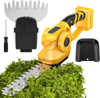 Podadora De Arbustos Eléctrica Portátil 2 En 1 Para Jardín Y Césped Compatible Con Batería Dewalt 20V Sin Cable - details 7