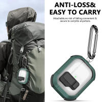 Estuche De Seguridad Automática Para Airpods pro 2 3 Con Llavero Protección Antichoque Transparente Cubierta Para Auriculares - details 4