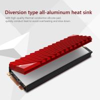Jonsbo M2 2280 Disipador De Calor De Aluminio Para SSD M.2 NVMe Con Goma Térmica Para Enfriamiento Del Disco Duro NVMe Compatible Con PS5 - details 8