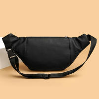 Bolsa De Cintura Para Hombre De Cuero Genuino 100% Mini Viaje Fanny Pack Bolsa De Cinturón De Cuero Para Teléfono Móvil Estilo Casual - details 13