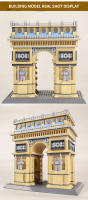 Bloques De Construcción Triumphal Arch De Francia 5223 Arco Triunfal De Francia Juguetes Educativos Para Niños Y Adultos Regalos De Cumpleaños Y Navidad - details 4