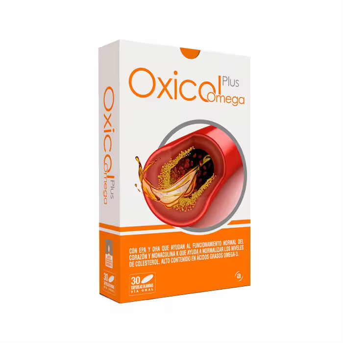 Actafarma - Oxicol Plus Omega  30 cápsulas blandas - 1 cápsulas al día - 1