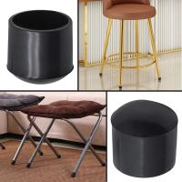 16Pcs Tapas De Pies De Muebles En Silicona Negro/Transparente Antideslizante Protector De Piso Reducción De Ruido Cubiertas De Final - details 2