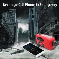 Radio Portátil Recargable Con Crank Solar AM/FM Para Supervivencia Con Batería Recargable Radio USB Linterna Y Lámpara De Lectura - details 24