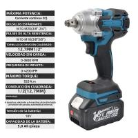 Llave De Impacto Recargable TW004 40V Herramienta Eléctrica De Alta Torque Sin Escobillas Para Bricolaje En Casa - details 0