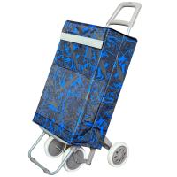 Carro Carrito de Compra Plegable Ligero 90x30x39cm , Resistente, Plegable, con 4 Ruedas Resistentes, para la Compra de Alimentos, Capacidad de Carga 40 Litros - details 0