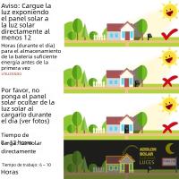 Luces De Cadena Solar LED Para Exteriores Impermeables Luz De Hadas Para Decoración De Jardín Navidad Fiesta Boda Árbol De Calle - details 5