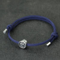 Pulsera Vintage Para Hombre Acero Inoxidable Cruz Vikinga Ajustable Cadena De Malla De 3mm Accesorios De Moda - details 9