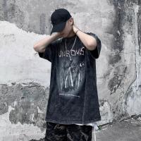 Camiseta De Manga Corta Trendy Para Hombre Verano Estilo Ciudadano Moda Casual Transpirable Y Duradera Para Uso Diario - details 3