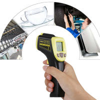 Termómetro Infrarrojo Industrial GM320S No Contacto Alta Temperatura IR Con Pantalla LCD Puntero Láser Medición -50~600℃ / -58~1112℉ - details 8