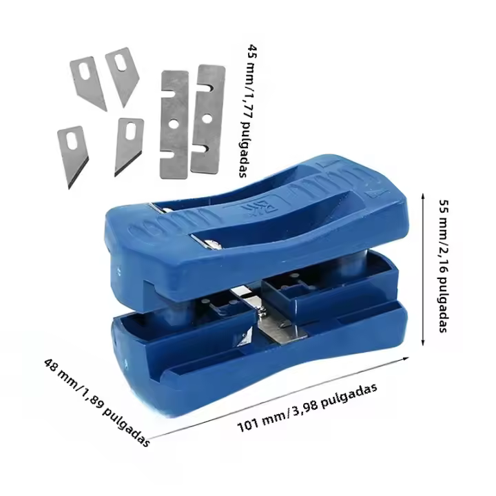 Máquina De Enbande De Madera Manual WCIC Para Tablas Y Melamina PVC Herramienta De Trabaje Para Corte De Borde Y Cola - 1