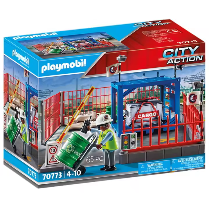 PLAYMOBIL DEPÓSITO DE CARGA, 70773, TIENDA CON LICENCIA OFICIAL - 1