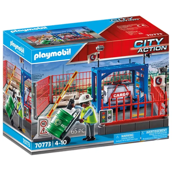 PLAYMOBIL DEPÓSITO DE CARGA, 70773, TIENDA CON LICENCIA OFICIAL - 1
