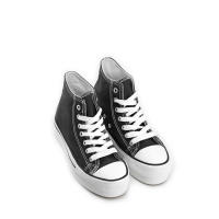 MODELISA Zapatilla De Lona Plataforma Con Cordón Estilo Casual Mujer - details 1