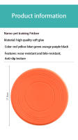 Juguete Interactivo Para Perros Y Gatos De Silicona En 7 Colores Disco Volador Resistente Al Masticar Para Entrenamiento De Mascotas - details 5