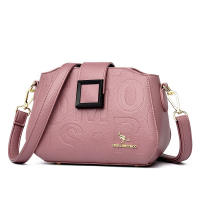 Bolso Bandolera De Mujer Con Hebilla Cuadrada Capacidad Grande Estilo Casual Lujoso Diseñador Bolso De Mano Para Viajes - details 12