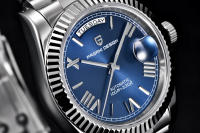 Reloj Mecánico PAGANI DESIGN 2025 DD36 Para Hombre Con Dial De Meteorito Acero Inoxidable Resistente Al Agua 10Bar Cristal De Zafiro - details 14
