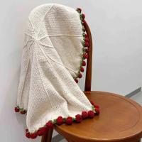 Manta De Rosas Terminadas En Crochet Suave De Acrílico Para Regalo De Día De La Madre Para Mamá Manta Para Sofa Y Cama - details 17