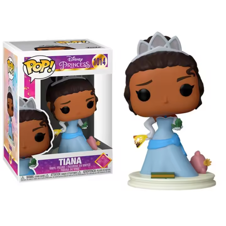 Funko pop disney ultimate princess tiana y el sapo tiana con sapo 54744 - 1
