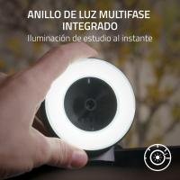 Razer Kiyo Webcam FullHD 1080p - Cámara de Transmisión con Anillo de Luz (Cámara Web USB, Vídeo HD 720p, 60 FPS, Compatible con Open Broadcaster Sofware, Xsplit, Autofoco, Clip de Cámara, Conexión para Trípode) Negro - details 4