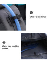 Mochila De Camping 65L Gran Capacidad Impermeable Para Escalada Al Aire Libre Montañismo Senderismo Trekking Bolsas Deportivas Unisex - details 14
